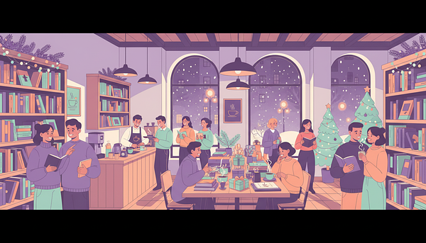 Horaires spéciaux de Noël à la Librairie Le Mille-feuille - Mercredi 24 Décembre (après-midi)