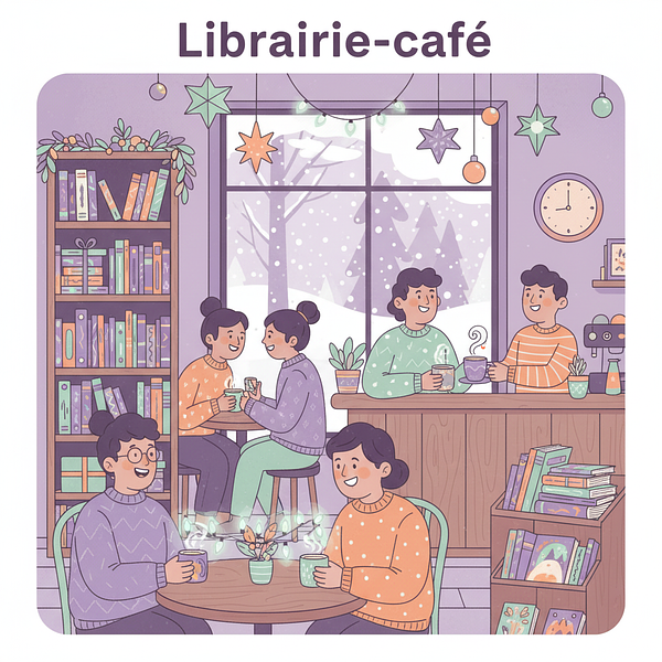 Horaires spéciaux de Noël à la Librairie Le Mille-feuille - Jeudi 11 Décembre (après-midi)