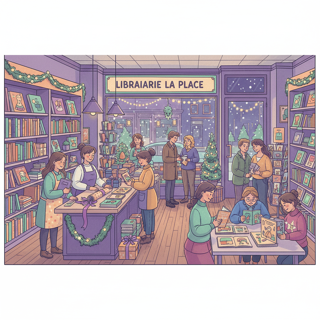 Ouverture spéciale de Noël à la Librairie La Place - Vendredi 26 Décembre