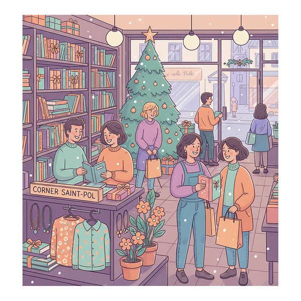 Ouverture spéciale de Noël à la Librairie La Place - Dimanche 14 Décembre