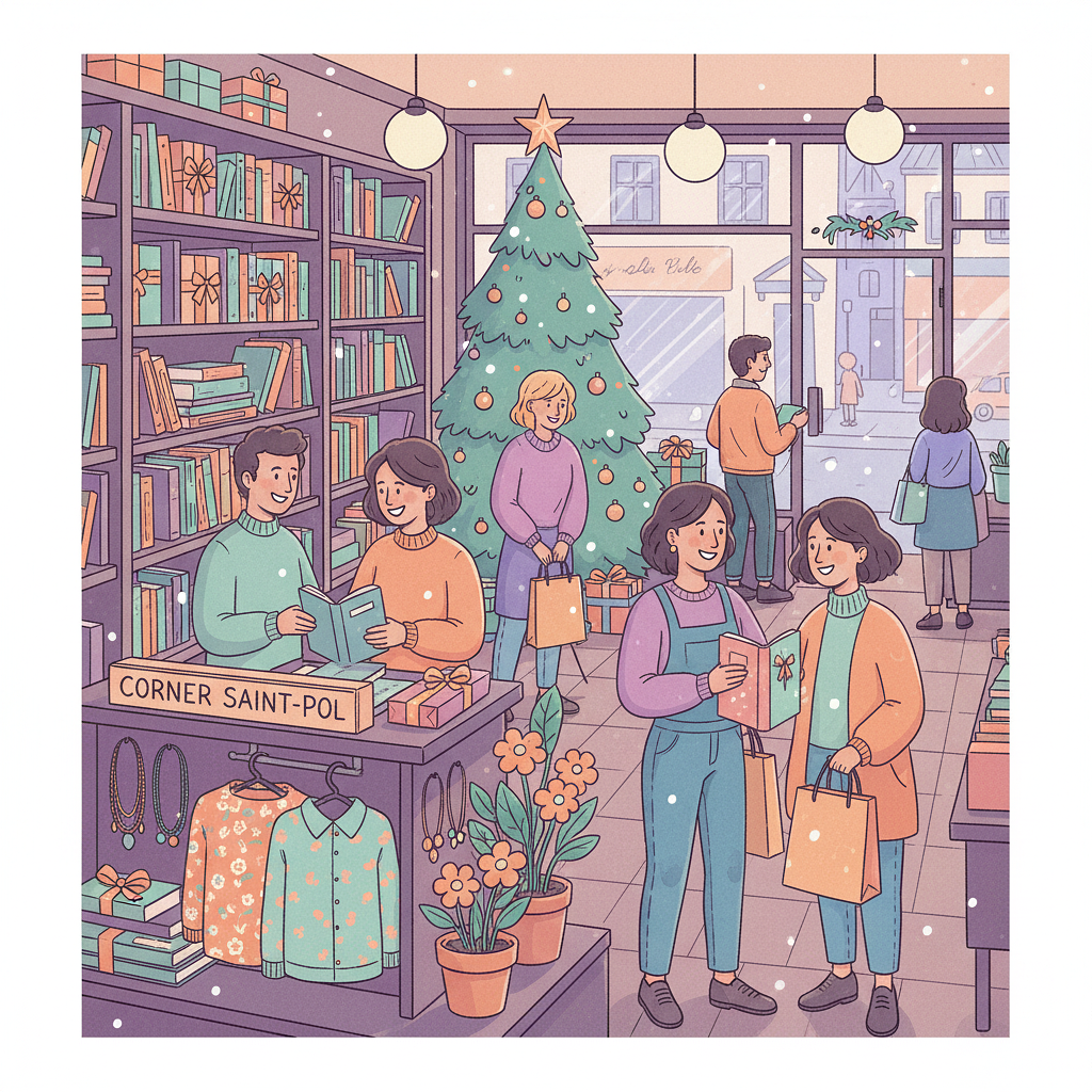 Ouverture spéciale de Noël à la Librairie La Place - Dimanche 14 Décembre