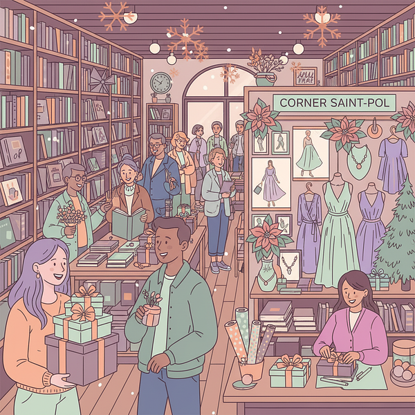 Ouverture spéciale de Noël à la Librairie La Place - Dimanche 21 Décembre (matin)