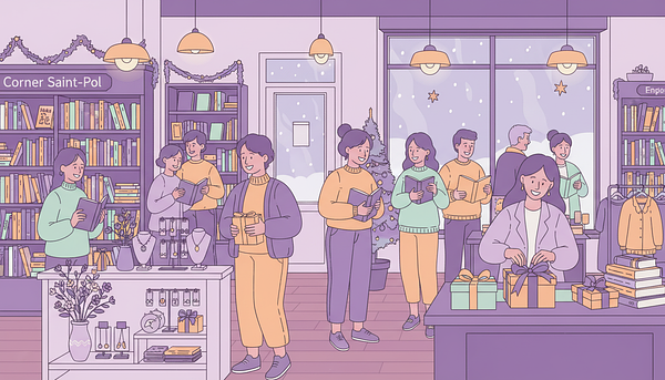 Ouverture spéciale de Noël à la Librairie La Place - Mardi 23 Décembre