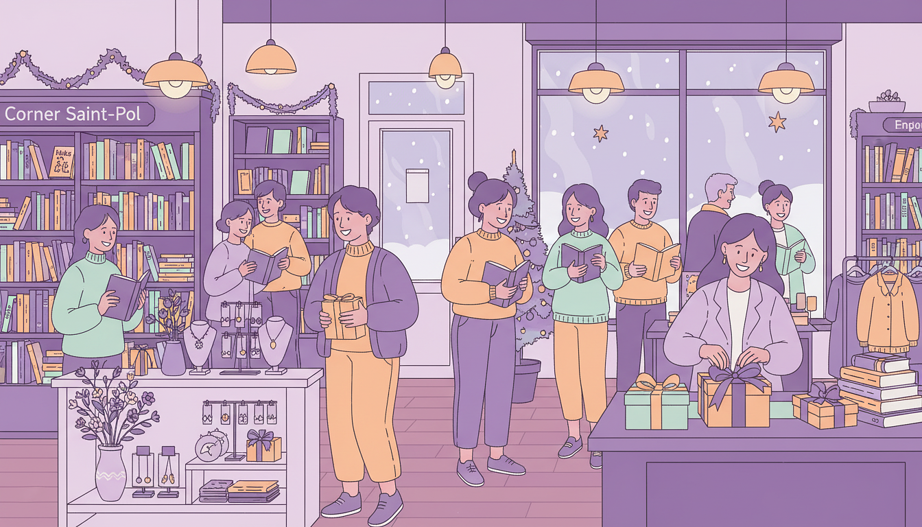 Ouverture spéciale de Noël à la Librairie La Place - Mardi 23 Décembre