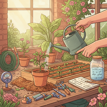 L’heure du jardinier : Gestion de l’eau au jardin potager