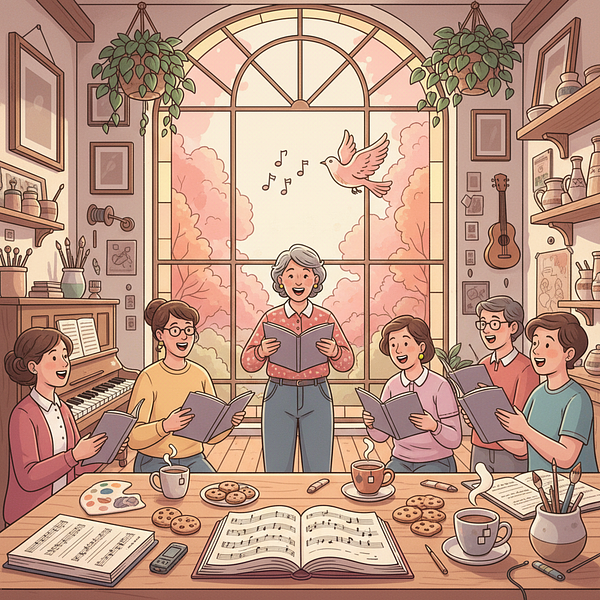 Répétition de la Chorale à ta mère