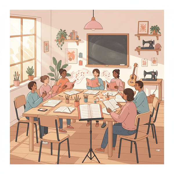 Répétition de la Chorale à ta mère