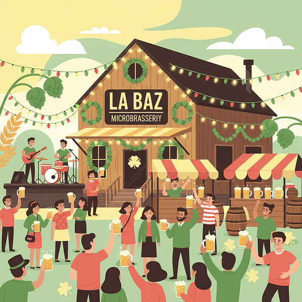 Célébration de la Saint Patrick à La Baz Microbrasserie