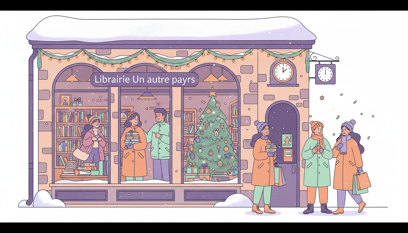 Ouverture spéciale pour les derniers achats de 2025 à la Librairie Un autre pays