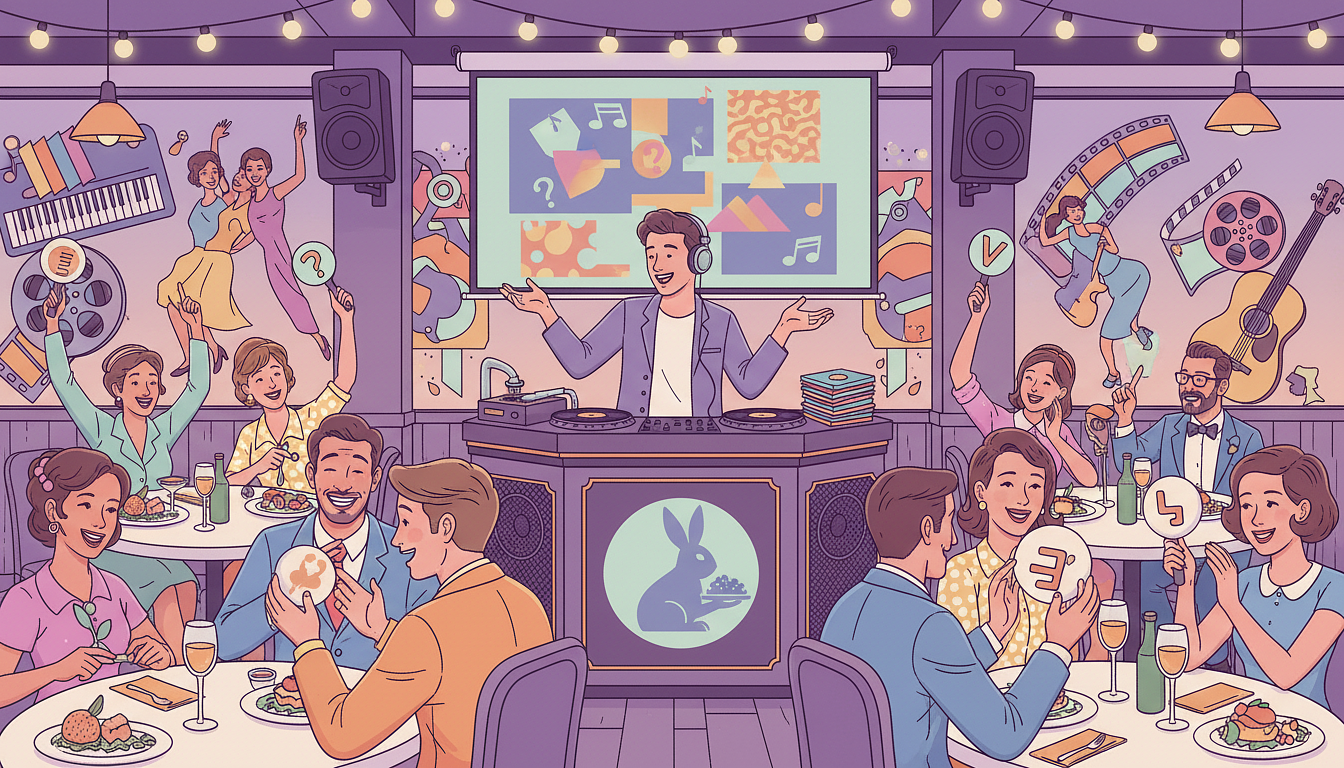 Quizz Vintage avec DJ's Marc Loy : Soirée décalée aux Lapins Bleus