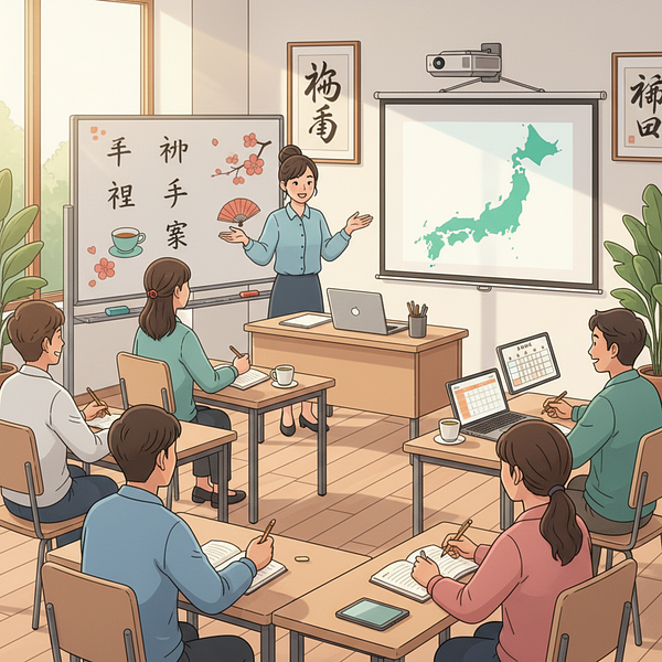 Cours de japonais avec Megumi