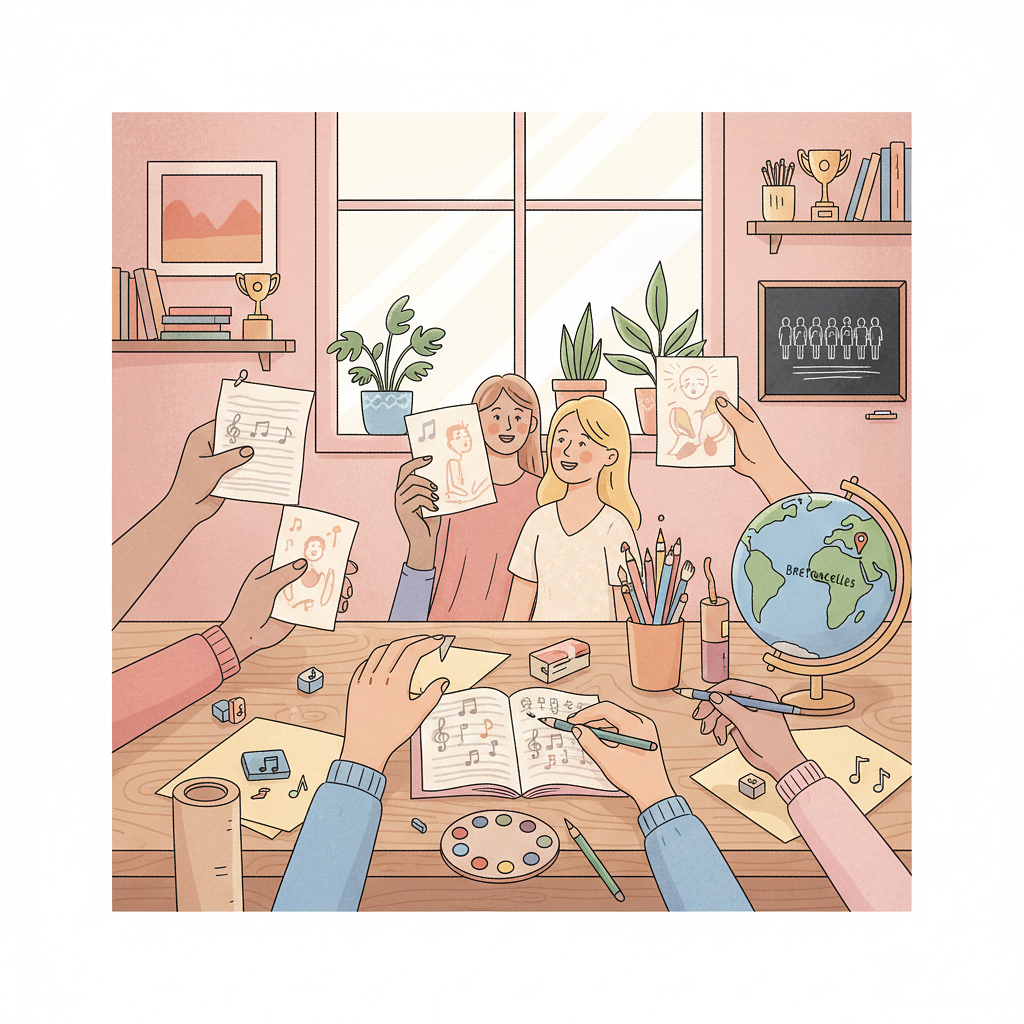 Répétition de la Chorale à ta mère