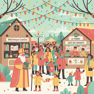 Fête de Saint Nicolas (2ème édition) avec La Fabrik' et la Bibliothèque Caroline à Pontgouin