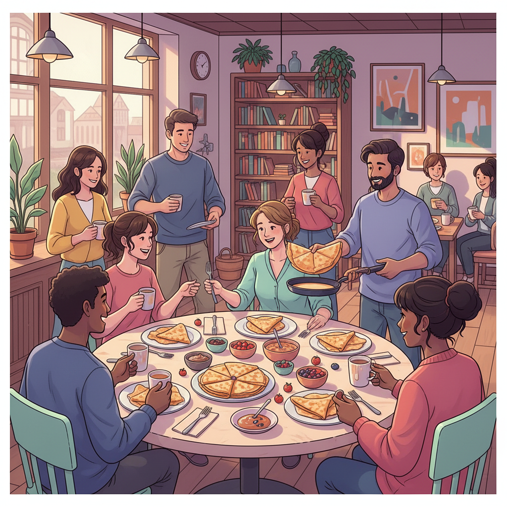 Réouverture et Goûter crêpes à l'Escarbille