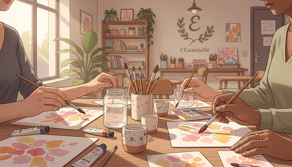 Atelier Découverte de l'aquarelle avec Jacky Roger