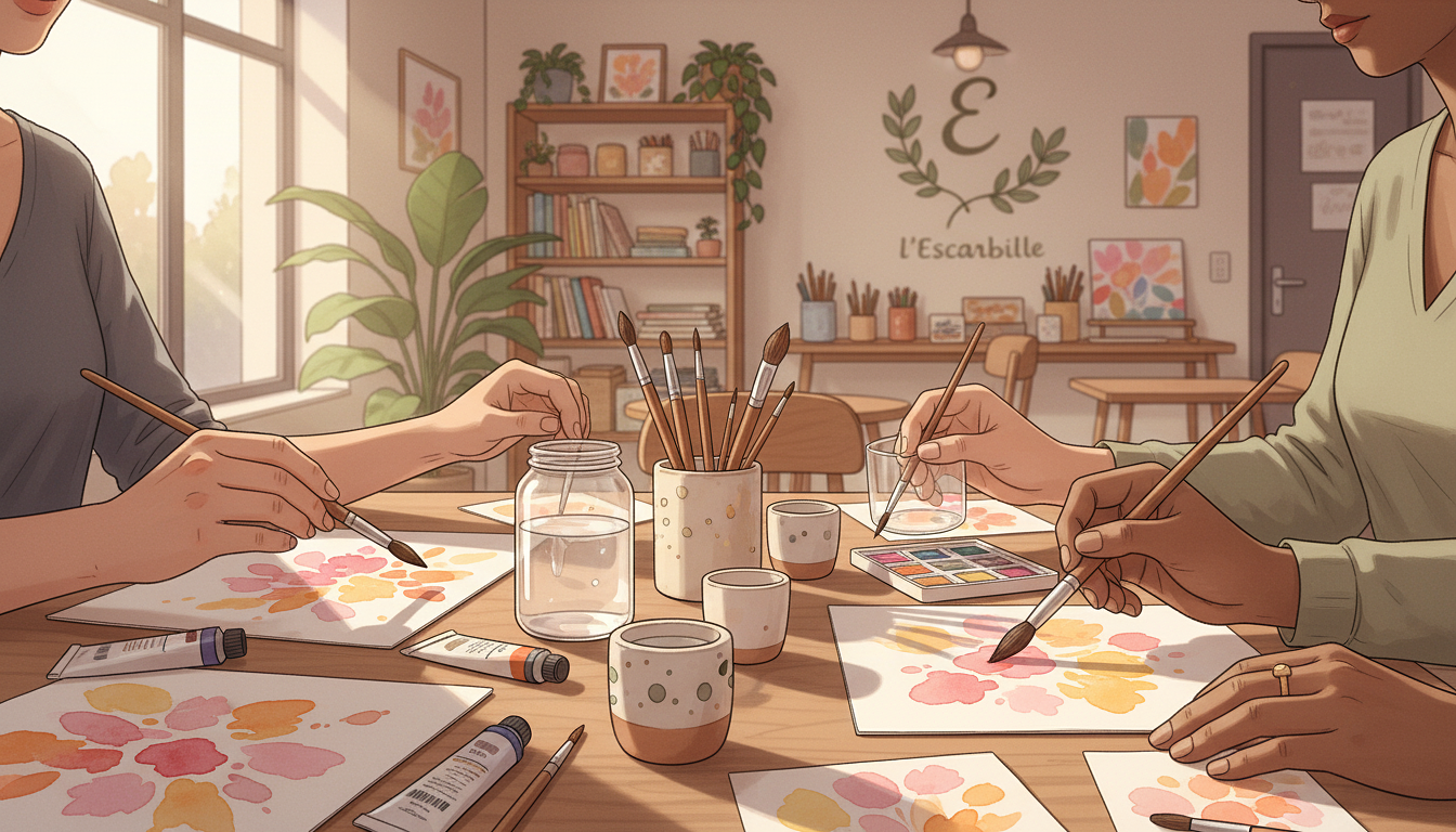 Atelier Découverte de l'aquarelle avec Jacky Roger