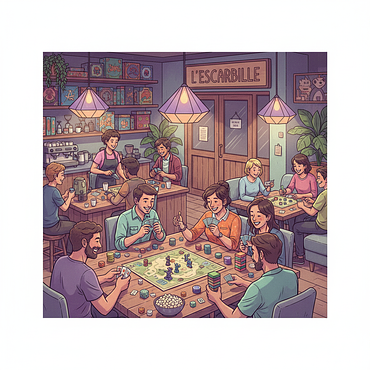 Soirée Jeux de société à l'Escarbille