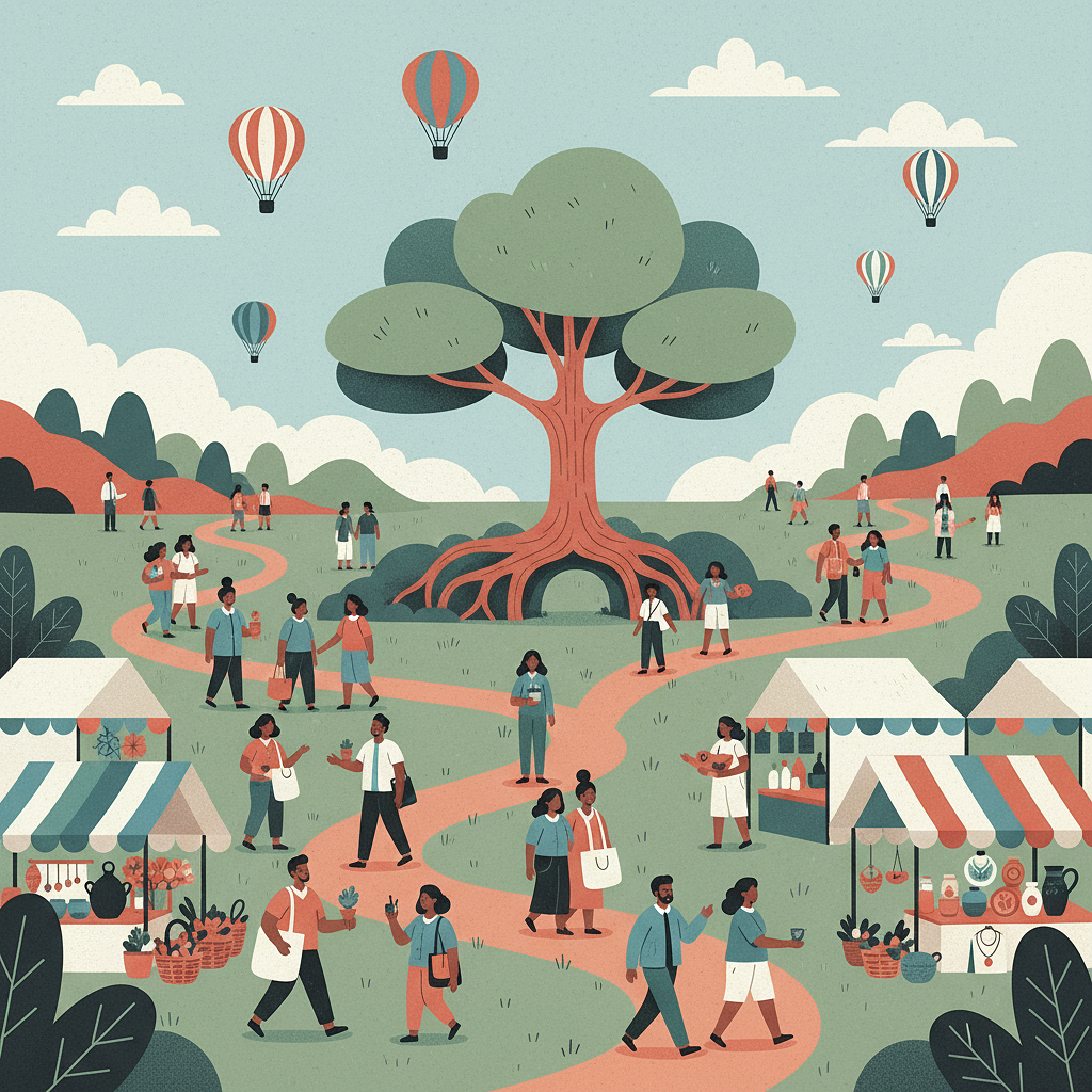 Marché des exposants de l'Amicale du Mesnil Thomas