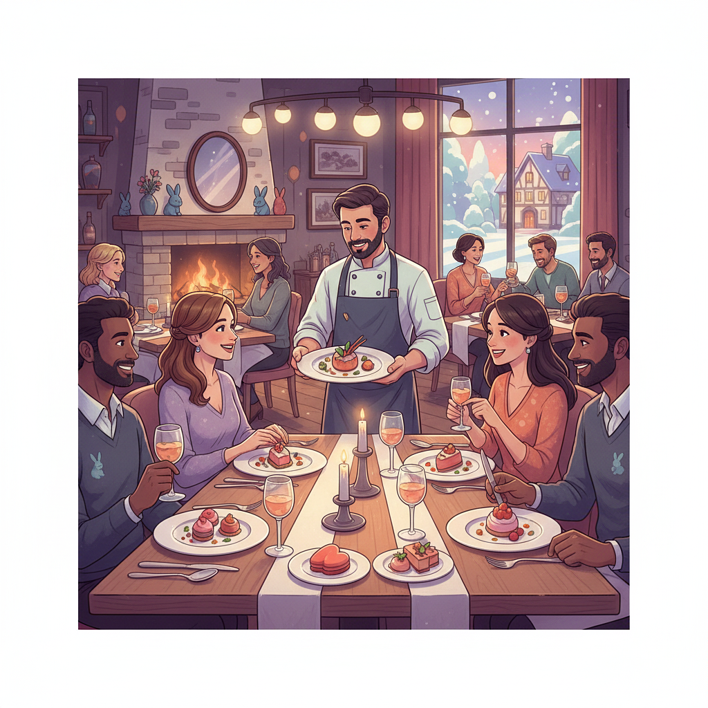 Retour et ouverture officielle de la saison Aux Lapins Bleus : Week-end spécial Saint-Valentin