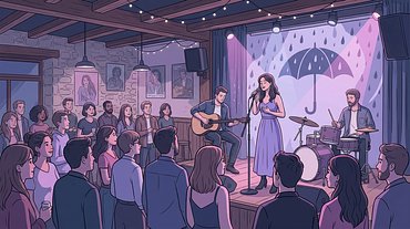 Concert d'Odeia : Tournée 'il pleut' à L'Escarbille