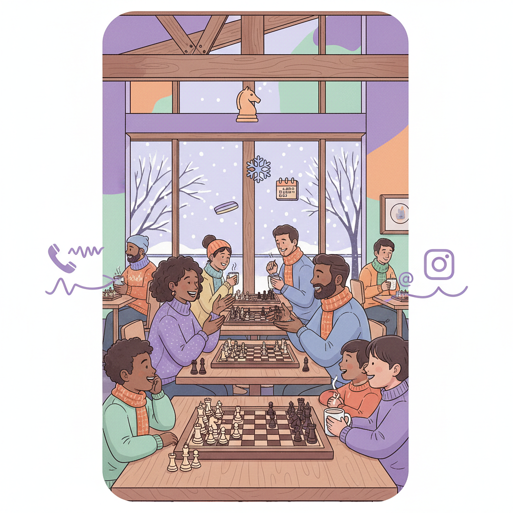 Soirée Jeu d'Échecs à La Passerelle (Vacances de février)