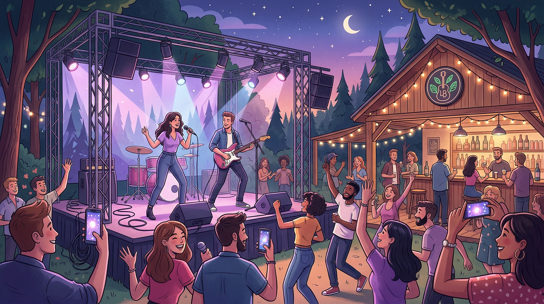 Concert de Silly Lovers