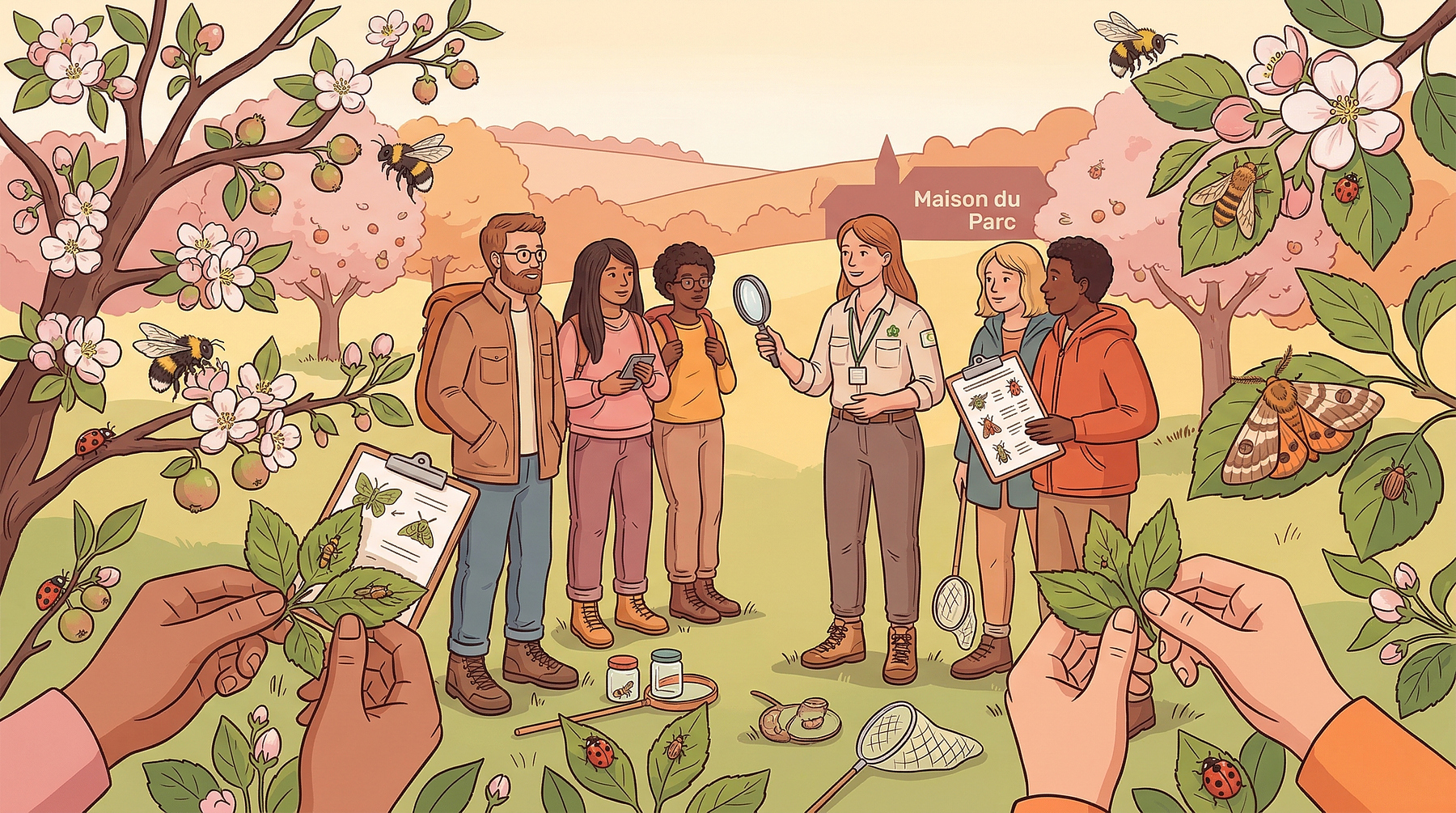 Sortie nature : Qu'est-ce qui se cache dans mon verger ?