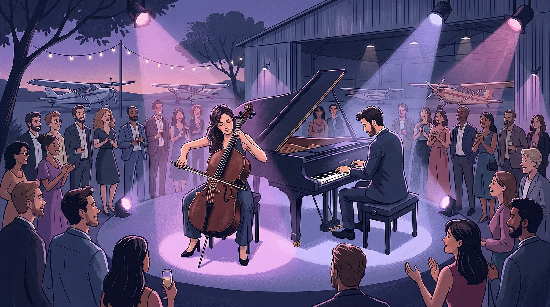 Concert du Duo Vibr'âme (Violoncelle & Piano)