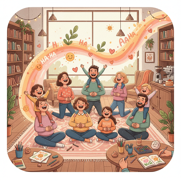 Séance de Yoga du rire parent - enfant