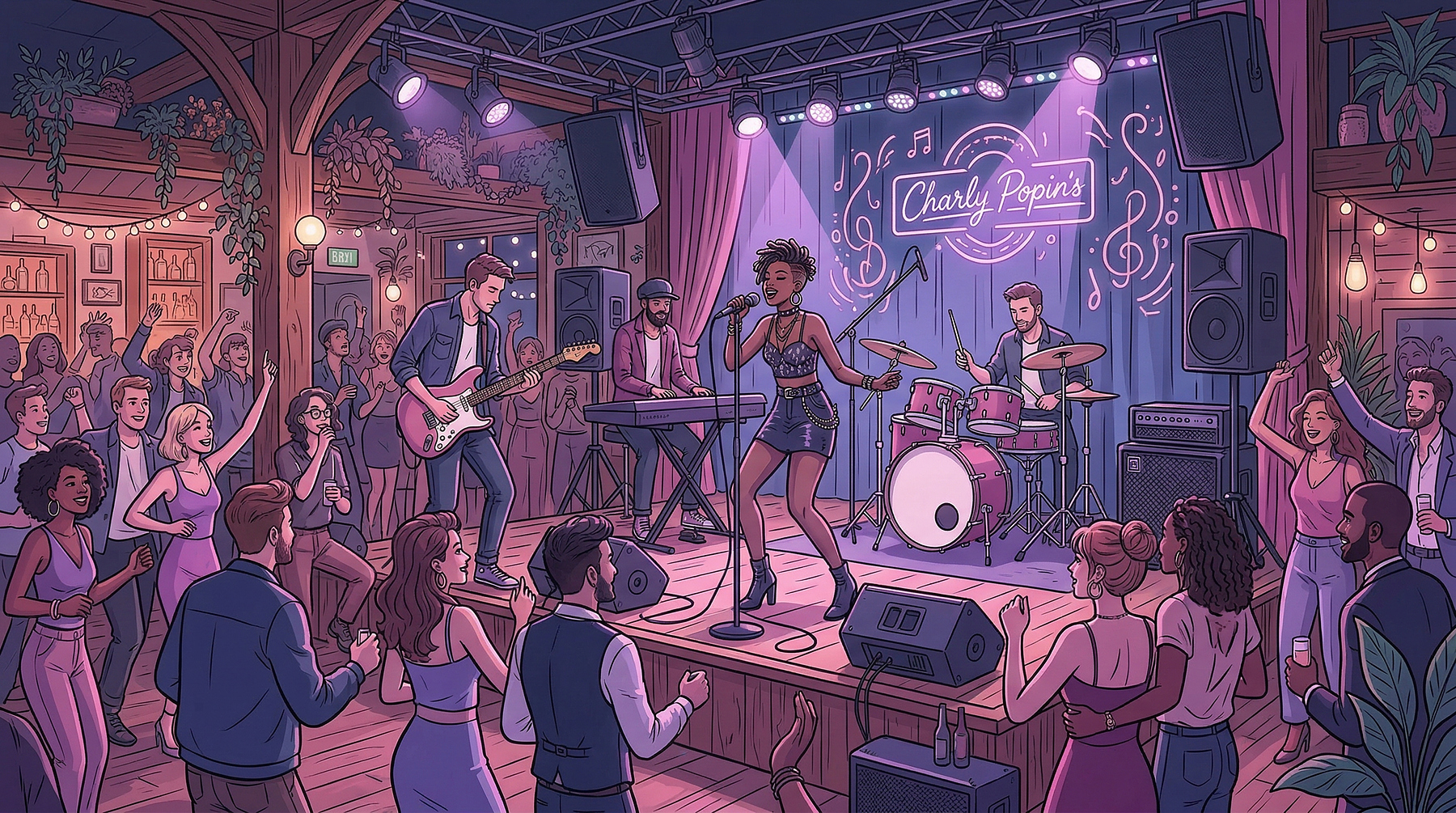 Concert de Charly Popin's