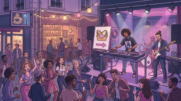 Soirée DJ Pik Nik au Café du Commerce