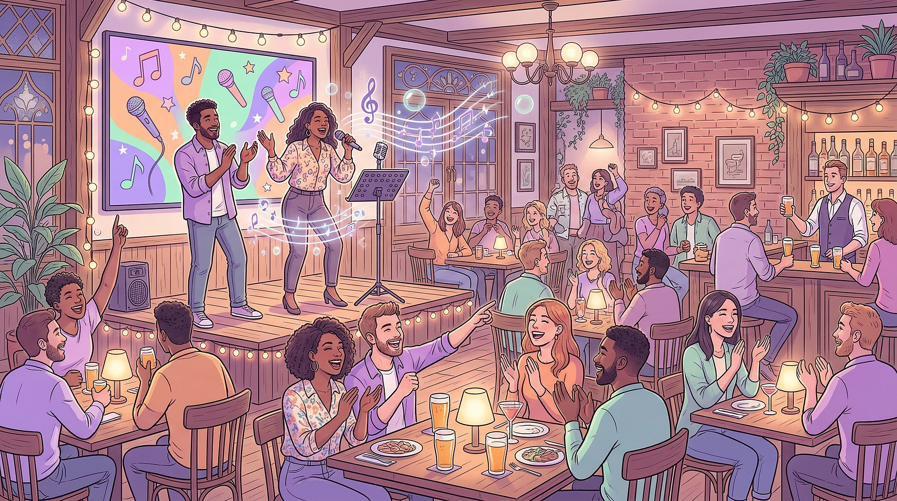 Soirée Karaoké & Raclette au Café du Commerce