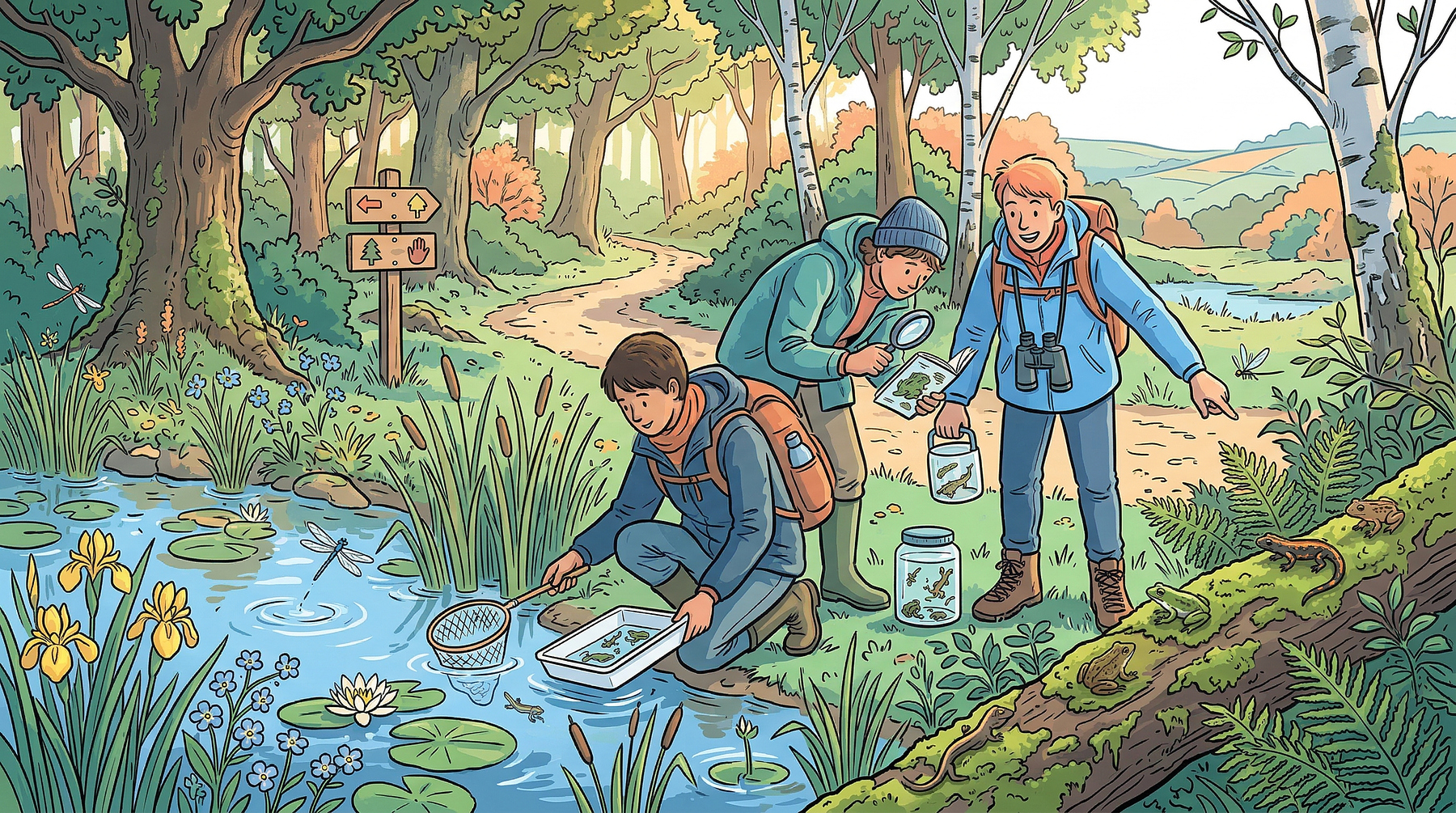 Sortie nature : À la recherche des amphibiens de la Réserve