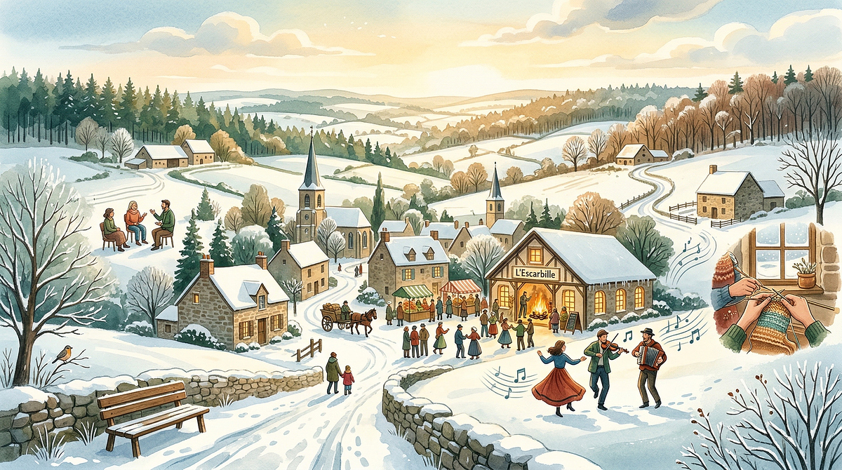 Entre pages, jeux et scènes : l'hiver s'anime dans le Perche