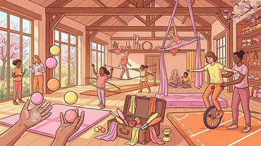 Stage de Cirque - Vacances de Printemps