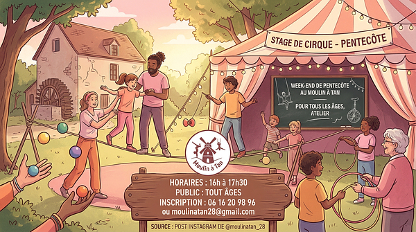 Stage de Cirque - Week-end de Pentecôte