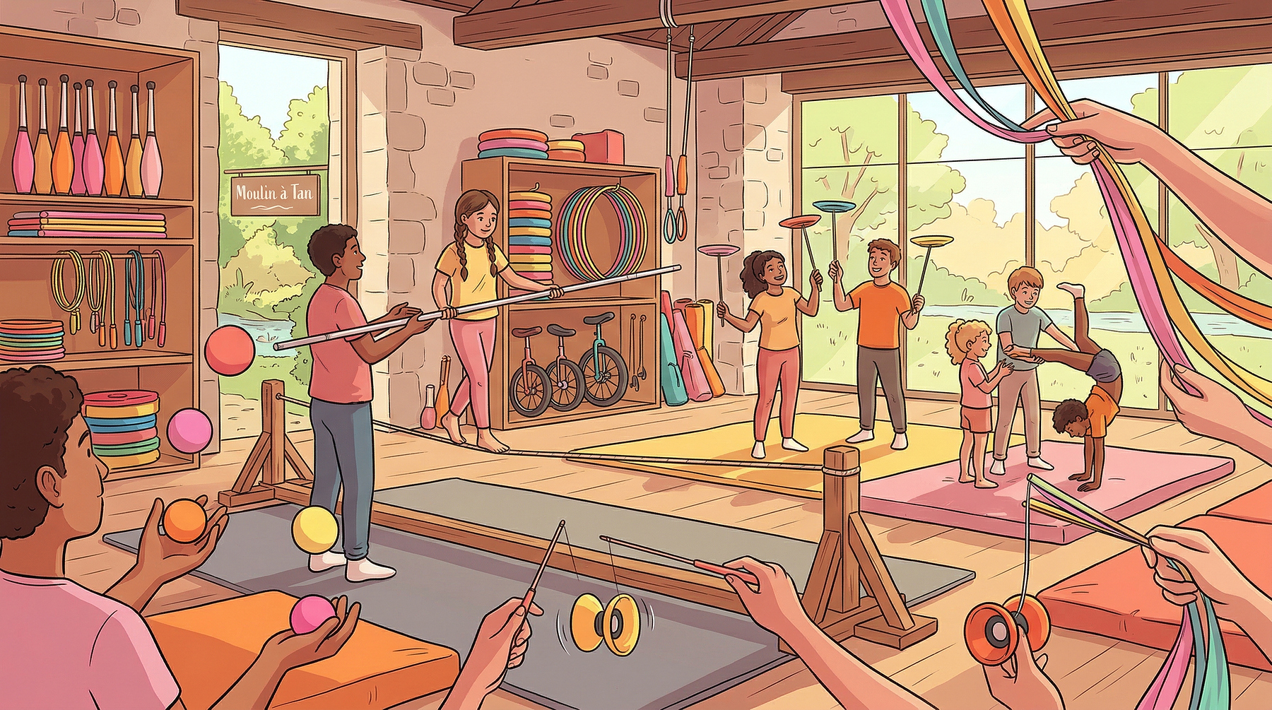 Stage de Cirque - Week-end de Juin