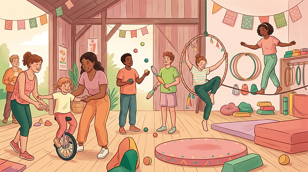 Stage de Cirque - Vacances d'Été