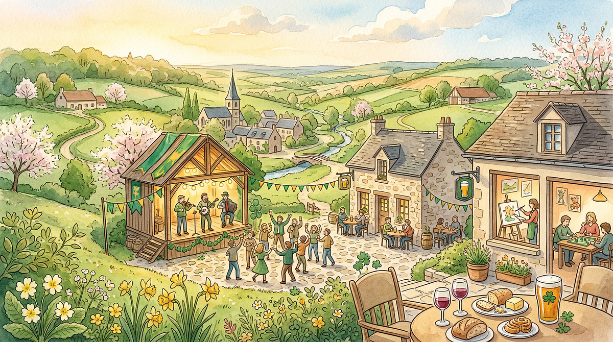 Week-end dans le Perche : Saint-Patrick, spectacles et gourmandises