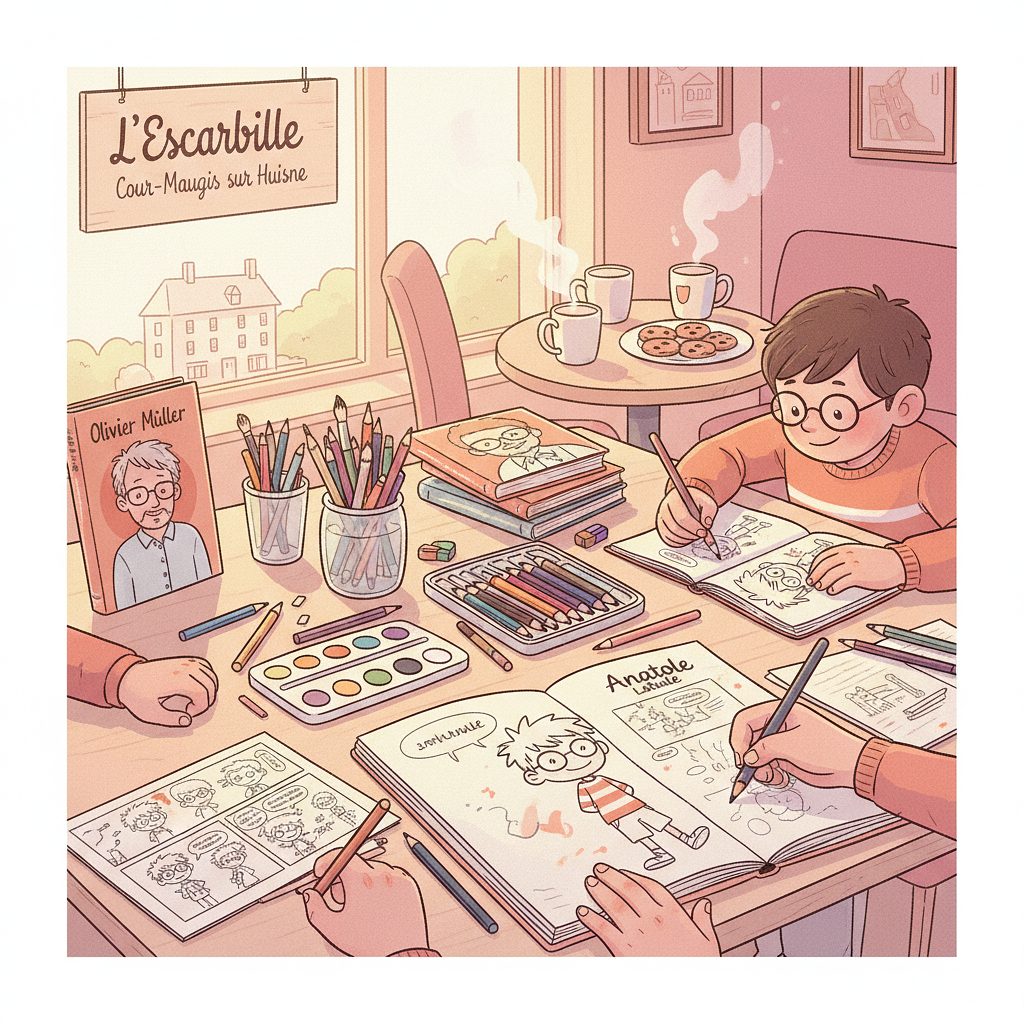 Atelier d'écriture avec l'auteur Olivier Müller : Anatole Latuile