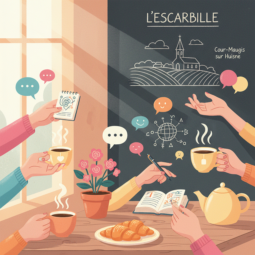 English conversation à L'Escarbille