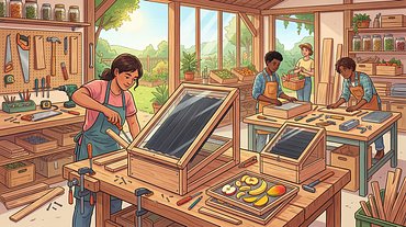 Fabrication d'un séchoir solaire