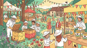 Découverte du conservatoire de l'abeille noire