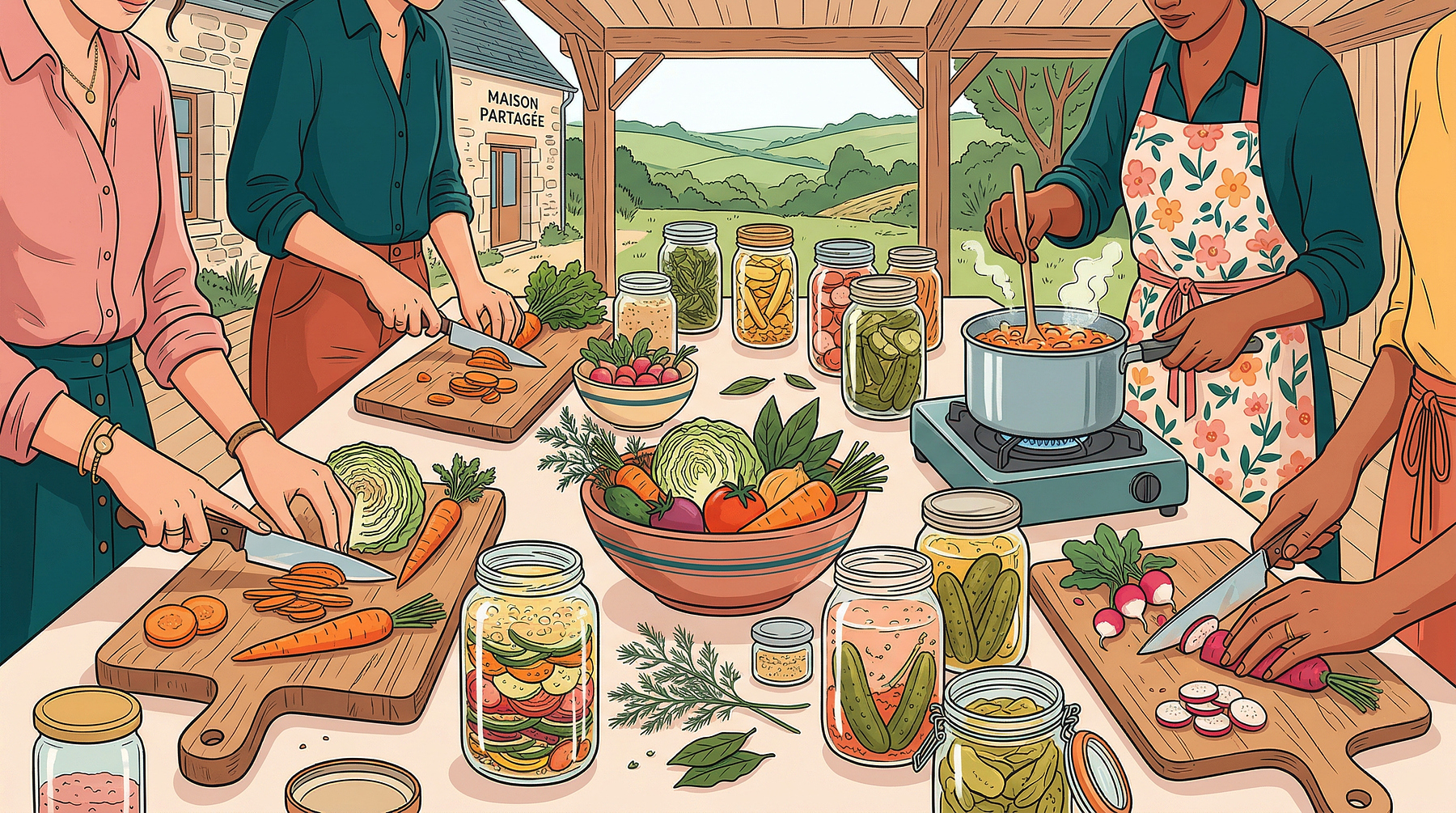 Mode de conservation des légumes