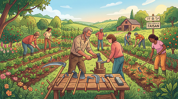 Jardiner sans pétrole