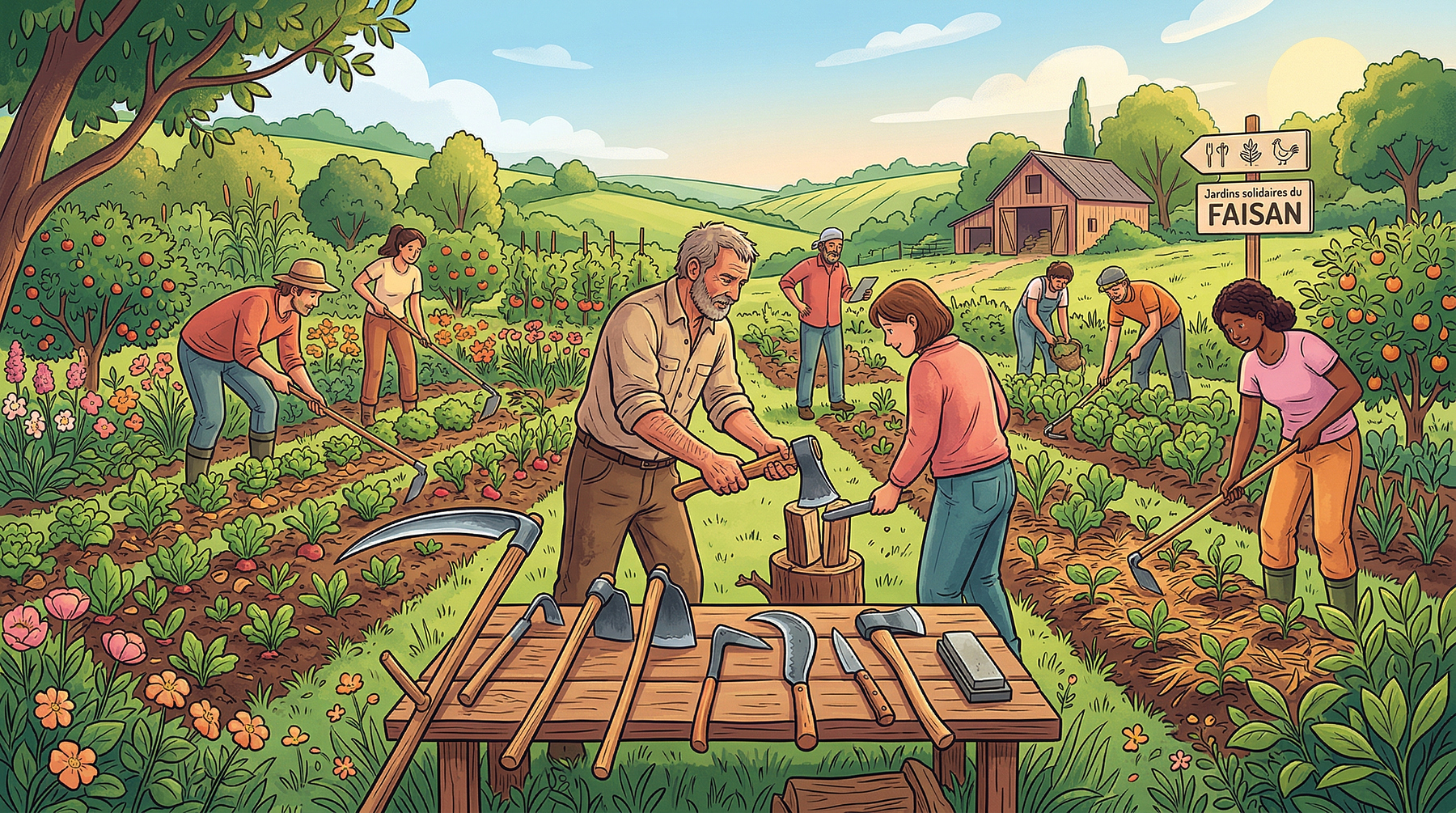 Jardiner sans pétrole