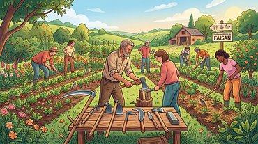 Jardiner sans pétrole