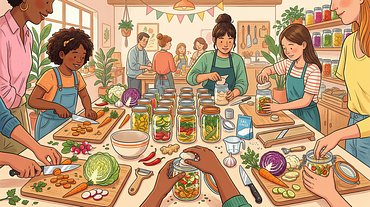 Mes premiers bocaux lactofermentés