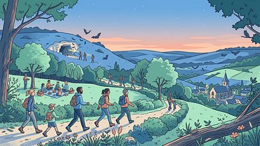 Par monts et par vaux autour de la grotte de la Mansonnière