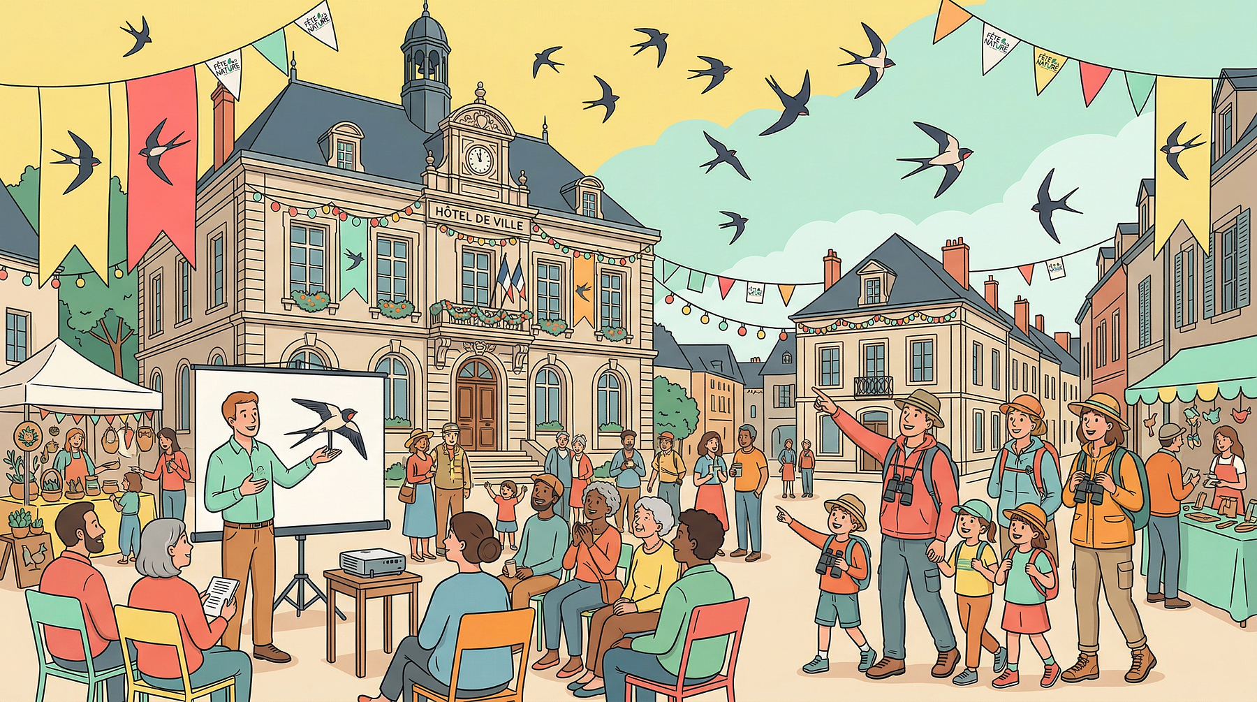 Les hirondelles : 20 gr d’énergie, de mystère et de poésie